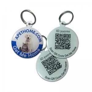 Cão e Gato personalizado etiquetas tags aço inoxidável Pet ID tag QR code scanner inteligente de localização GPS